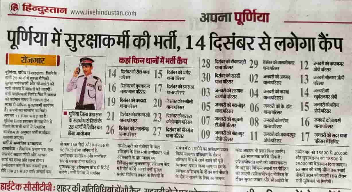 Bihar Police New Bharti 2024